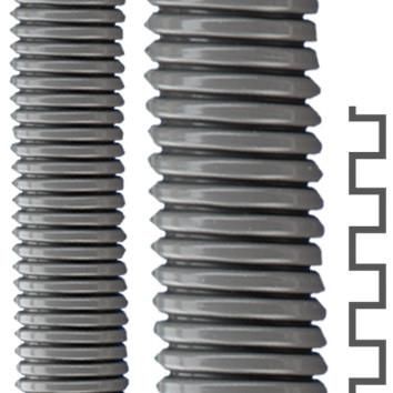 Flexa 10232201012 ROHRflex PA6S AD15,8 12,0x15,8mm grey solid plastic corrugated hose