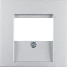 Berker 6810331404 Centre piece for TDO socket alu, mattBerker B.7