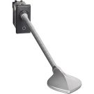Bticino HS4362 reading lamp+changeover switch anthracite