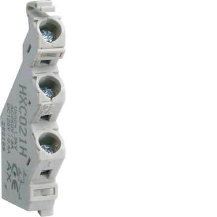 Hager HXC025H auxiliary switch h250-1600 changeover 125V AC