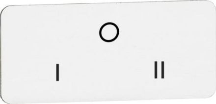 ABB Stotz-Kontakt 1SFA611930R1192 I/0/II for switch with 3 switch positions text insert