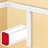 Legrand 637104 end piece 25x25mm halogen-free, (pure white)