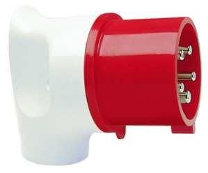 Walther 216RW 220/380V 5-pin 16A CEE angle plug