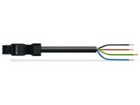 Wago 891-8994/116-801 connection cable 4x1.5mm² Bu, 8m, black