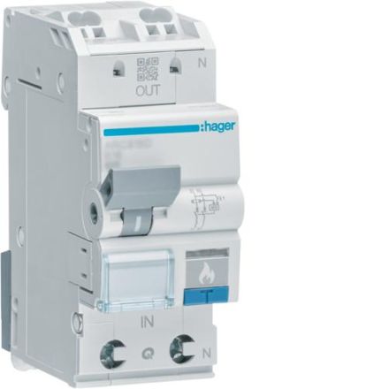 Hager ARC920D AFDD 1P+N 6kA B-20A 2M fire protection switch