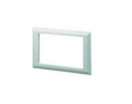 ABB Stotz-Kontakt T-RAHM,SR, T-RAHM cover frame for MT701, silver, GHQ6050059R0012