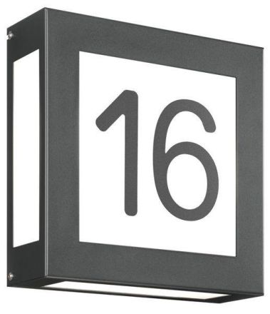 CMD 62/HN/A anthracite stainless steel wall light