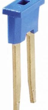 Finder 097.42 connecting bridge 2-pole blue 4.6mm wide