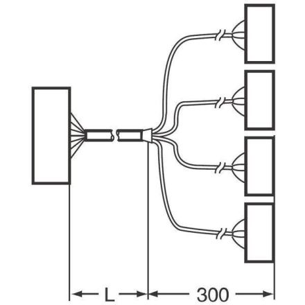 OMRON 670817 P2RV-300C-SIM-B 3m connection cable