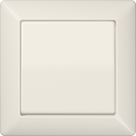 Jung AS590 rocker switch 1-way, with frame, Duroplast, AS series, white