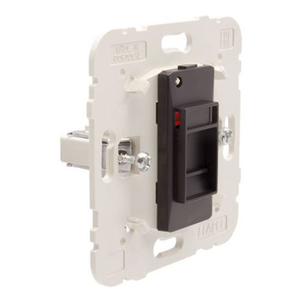 EFAPEL TELEPHONE SOCKET (4 COND) BLACK