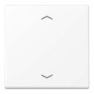 JUNG A101PBFWWM KNX rocker with arrow symbols Series A | 1-way, thermoplastic | snow white matt