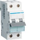 Hager MCN501 circuit breaker 1-pole+N C1A 6kA 2M