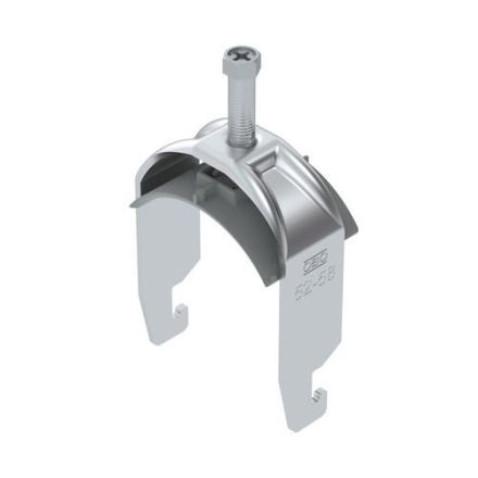 OBO Bettermann 1186956 2056 BS-U1-K-58 ALU 52-58mm aluminum clamp