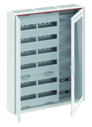 ABB Striebel & John CA36VMW small distribution board surface-mounted, 3FB, 6-row, 2CPX052226R9999