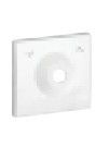 EFAPEL C.PLAT F/KEY LOCK PUSH-BUT/2-WAY SWITCH MT WH