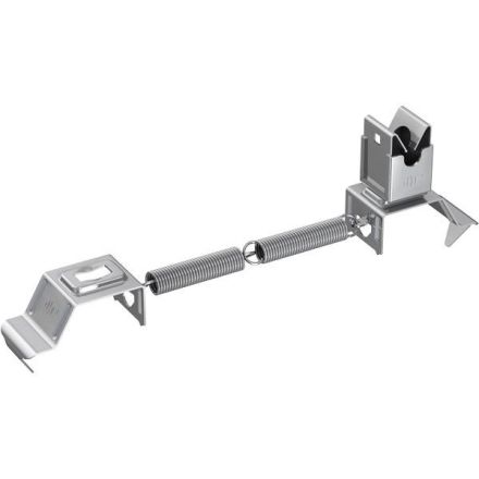 Pröpster 110 540 V2A D:8mm Type B side with springs LH:33.5mm roof cable holder