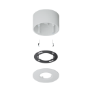 JUNG PMM-AP-SET-AL mounting set KNX presence detector mini | surface-mounted | aluminum