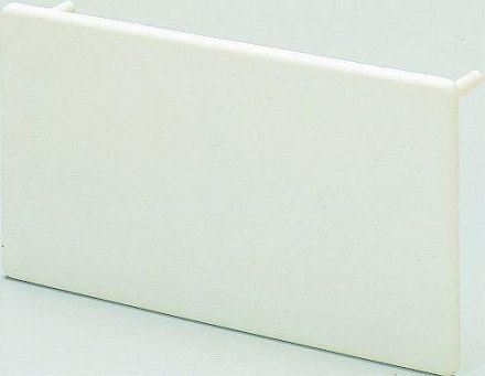 Gewiss NP50243 FB EST 60x100 RAL9010 end piece