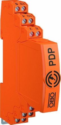 OBO Bettermann 5080305 PDP-2-24-D pluggable 2-pl. direct earthing data line protection device