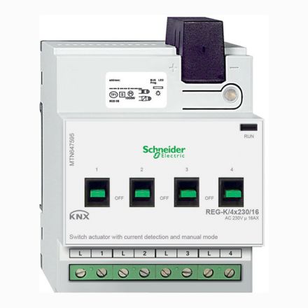 SCHNEIDER MTN647595 KNX switching actuator | 4-way with current detection