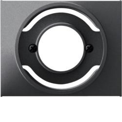 Berker 11677006 Central piece for light signal E14 anthracite, matt Berker K.1