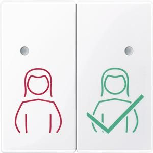 MERTEN MEG4842-0325 touch panel 2-way active white glossy