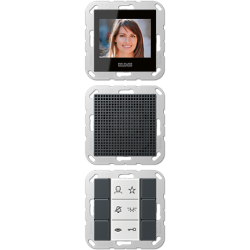 Jung SIVIA622ANM Siedle In-Home bus video indoor stations, AS/A series, matt anthracite