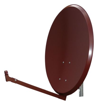 Televes 793304 S80EL-Z 73x80cm 'Easy-Line' aluminium reflector brick red