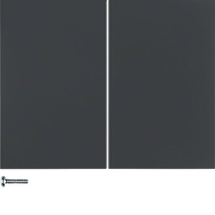 BERKER 85146175 KNX-RF button quicklink S.1/B.3/B.7 | 2-way | anthracite matt lacquered