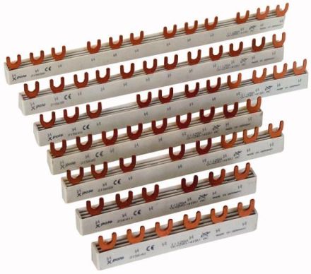 Eaton EVG-16/1PHAS/2MODUL phase busbar, 1Ph, 16qmm, fork, 2TE, 291464