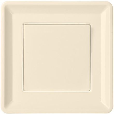 ELSO 233000 Central plate with push button pearl white