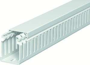 OBO Bettermann LKVH 50037 50x37.5 light grey wiring duct, 6178582