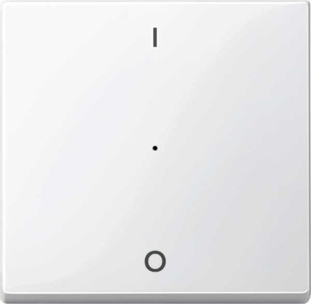 MERTEN 619319 rocker for KNX button system M | 1-way, IO | glossy polar white