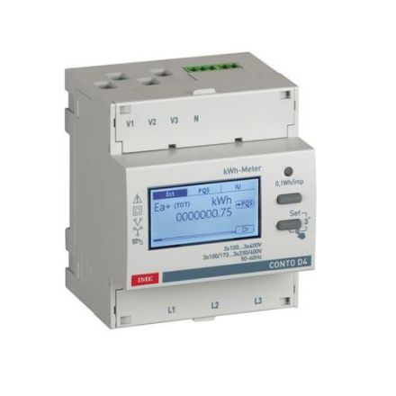 Legrand CE4TBDTMID Conto D4-Pt MID 3-ph. Electricity. RS485 4TE energy meter