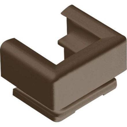 Jung 12BR insertion slide for cable duct 15 x 15 mm, thermoplastic, brown