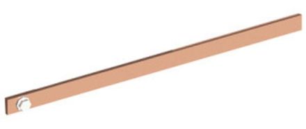 ABB Striebel & John ZX2116 Cu-rail 20x5mm, L:1277mm copper rail, loose delivery, 2CPX042597R9999