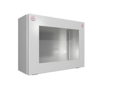RITTAL 1611000 KX sheet steel viewing window 400x300x155mm bus housing