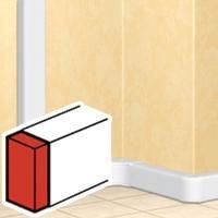 Legrand 010704 End cap DLPE 65X105 , (pure white)