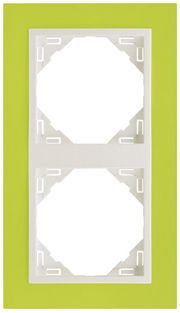 EFAPEL DOUBLE FRAME GOLD/PEARL