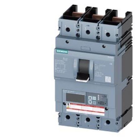 Siemens 3VA6440-6JT31-2AA0 circuit breaker 3VA6 65kA 480V LSI 400A