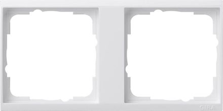 Gira 1462723 support plate 2-way Gira Event Clear pure white