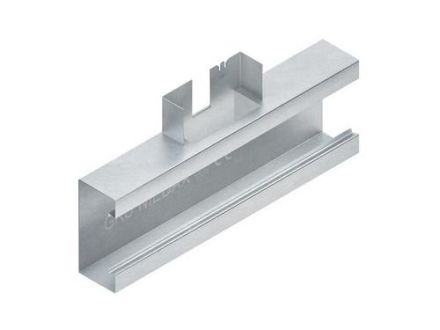 Niedax GKT110-78R 90° single-pass 110x61mm pure white T-piece