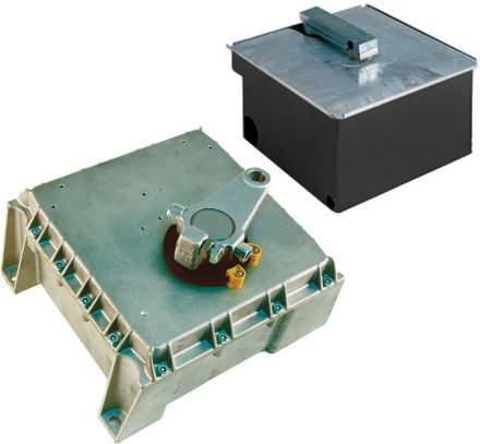 BERNER 2905074 DX400UF/2 swing gate operator 2fl electromech 230V/AC