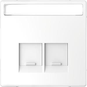 MERTEN MEG4574-6035 Central plate lotus white System Design