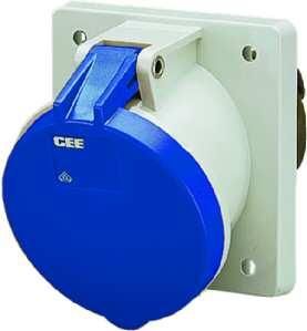 Mennekes 1154A surface-mounted box 63A 5-pin 9h 230V IP44