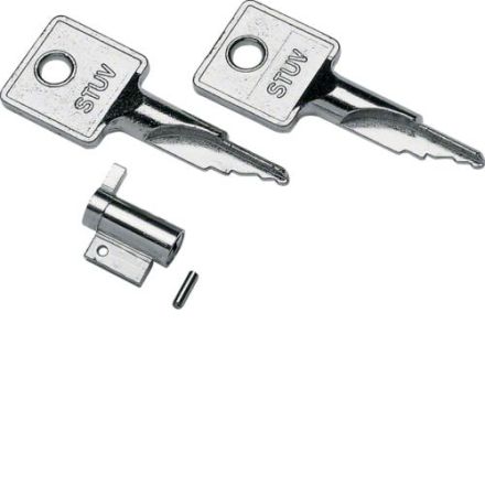 Hager VZ313 door lock with 2 keys