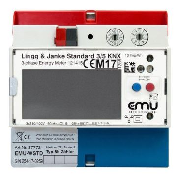 Lingg & Janke 87773 KNX Electricity Meter EMU
