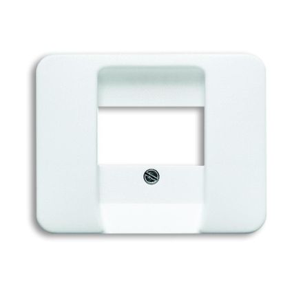 Busch-Jaeger 1766-24G central plate studio white high gloss