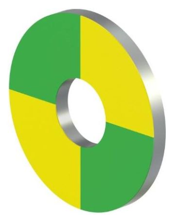 Stäubli Electrical Connectors FR-POAG-S Color marking disc